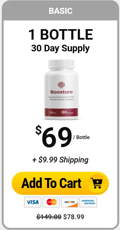 Boostaro one bottle